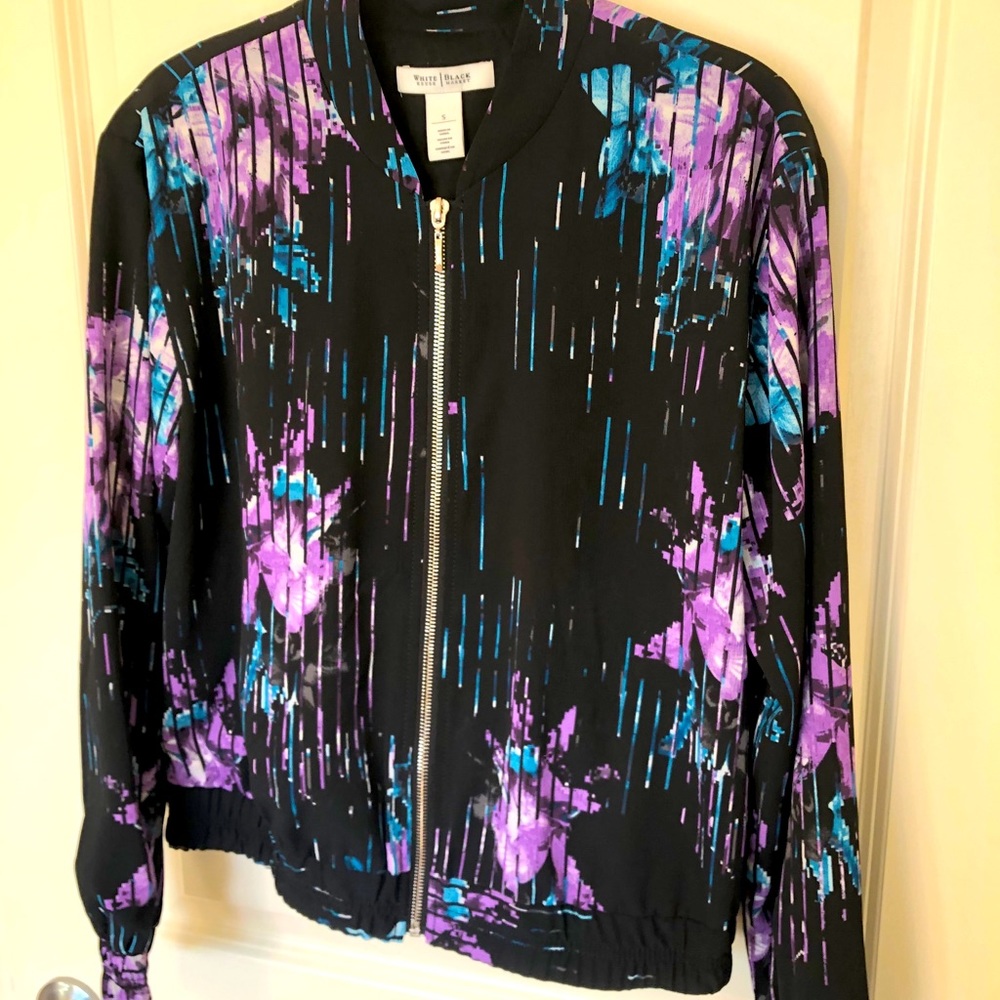 White House Black Market bomber jacket